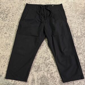 G-Star Men's Black Joggers “cropped” 22in inseam